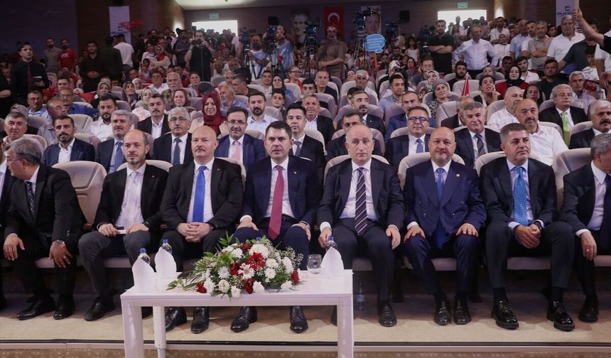 Çevre, Şehircilik ve İklim Değişikliği Bakanı Murat Kurum, Adıyaman'da konuştu: