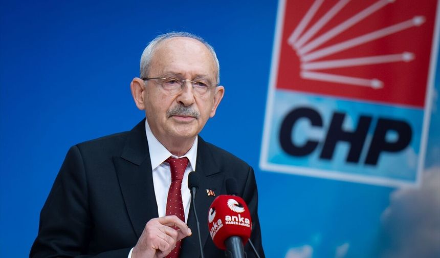 CHP Genel Başkanı Kılıçdaroğlu, basın toplantısı düzenledi:
