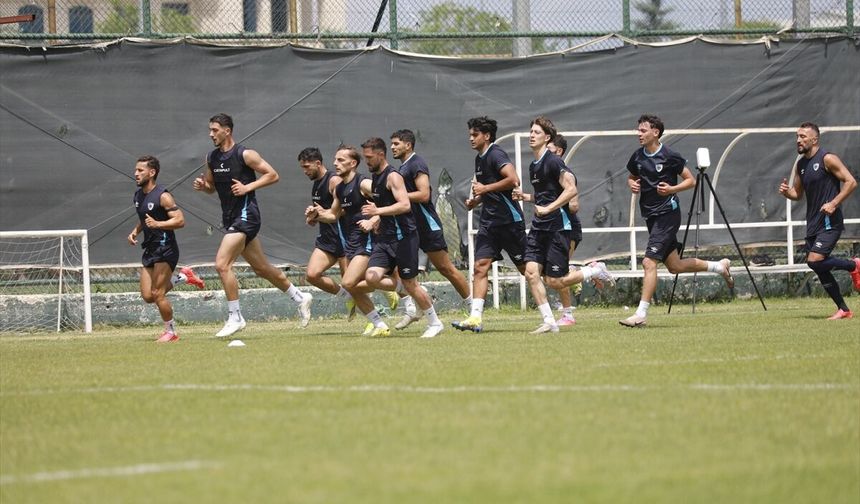 Erzurumspor FK, yeni sezon hazırlıklarının ilk etabını tamamladı