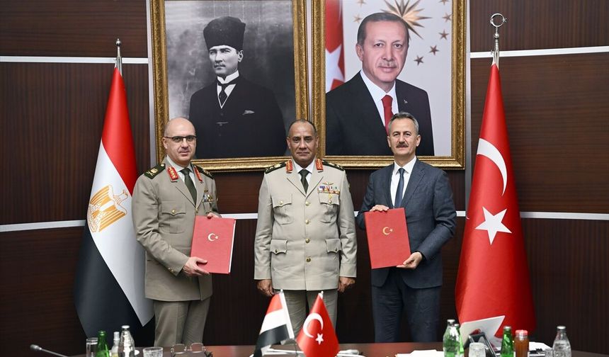 Türkiye ile Mısır arasında savunma sanayisi alanında niyet mektubu imzalandı