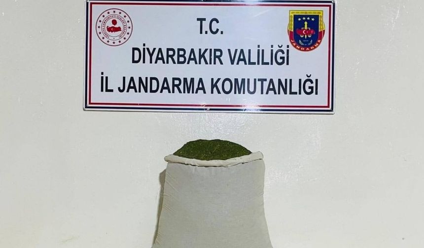 Diyarbakır'da 144 kilo esrar ele geçirildi