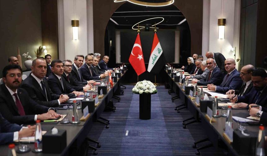 Enerji ve Tabii Kaynaklar Bakanı Bayraktar Irak'ta