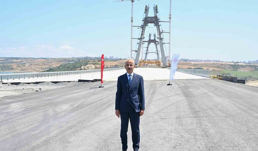 Kuzey Marmara Otoyolu'nun son halkasında çalışmalar hızlandı