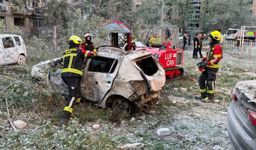 Rusya Kiev'i vurdu: 10 ölü, 56 yaralı
