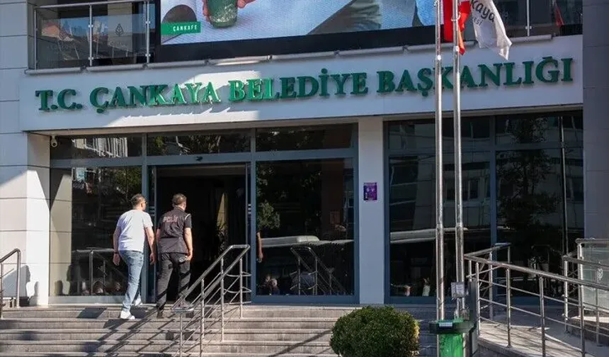 Çankaya Belediye Başkanı Güner'in de aralarında bulunduğu 36 şüpheli hakkında gözaltı kararı