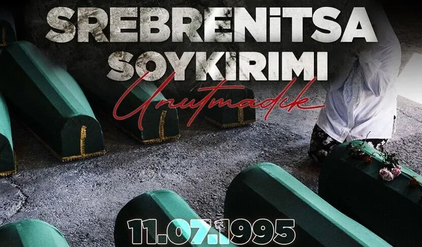 MSB, Srebrenitsa şehitlerini andı