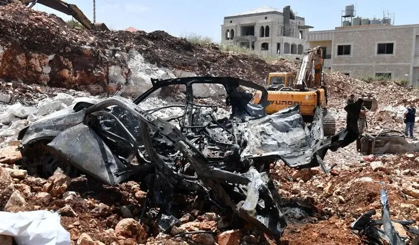 İsrail ordusu ateşkese rağmen Lübnan'ın güneyinde bir araca İHA saldırısı düzenledi
