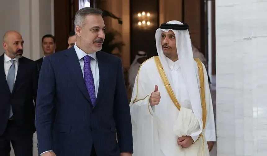 Bakan Fidan, Katarlı mevkidaşı Al Sani ile Doha'da bir araya geldi