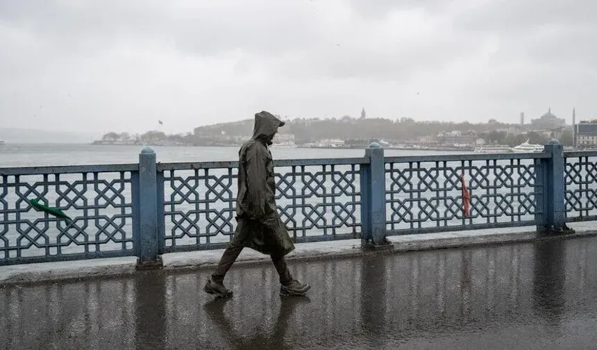 AKOM'dan İstanbul için sağanak uyarısı