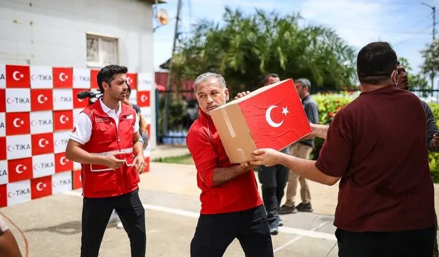 Türkiye, depremlerden etkilenen Venezuela'ya 30 ton insani yardım malzemesi gönderdi
