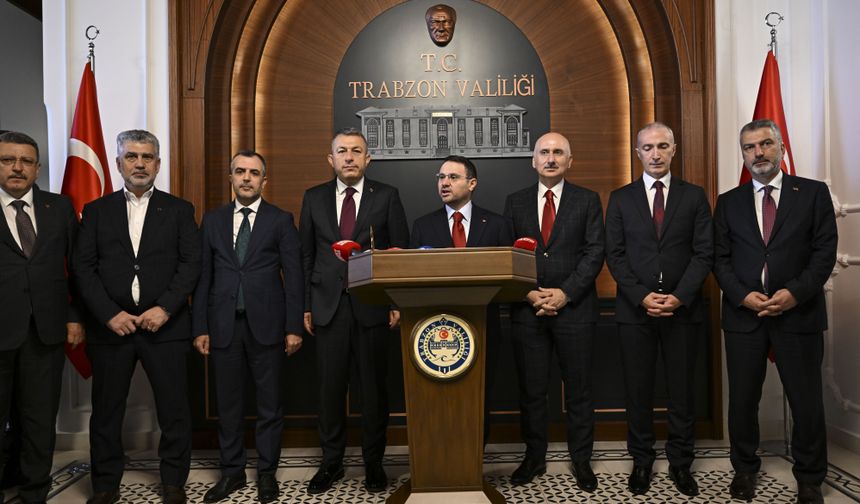Adalet Bakanı Gürlek, Trabzon Valiliğini ziyaretinde konuştu: