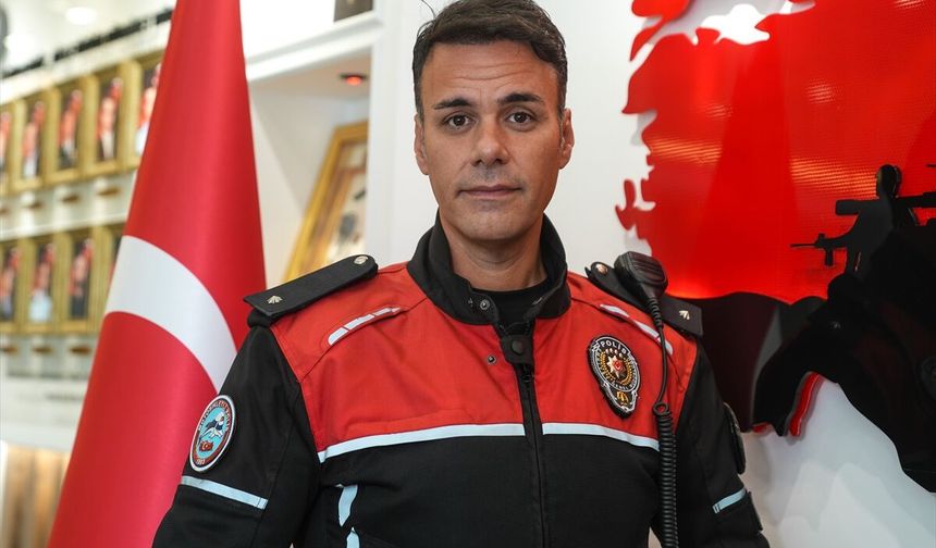 Fenerbahçe formalı çocuğu güvenli bölgeye götüren Komiser Yardımcısı Yurduseven, yaşananları anlattı