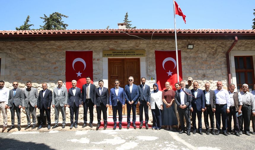 Kültür ve Turizm Bakan Yardımcısı Gökhan Yazgı Hatay'da kütüphane açılışına katıldı