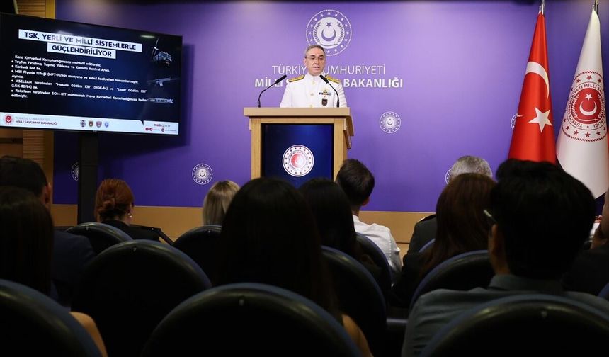 MSB'de basın bilgilendirme toplantısı yapıldı