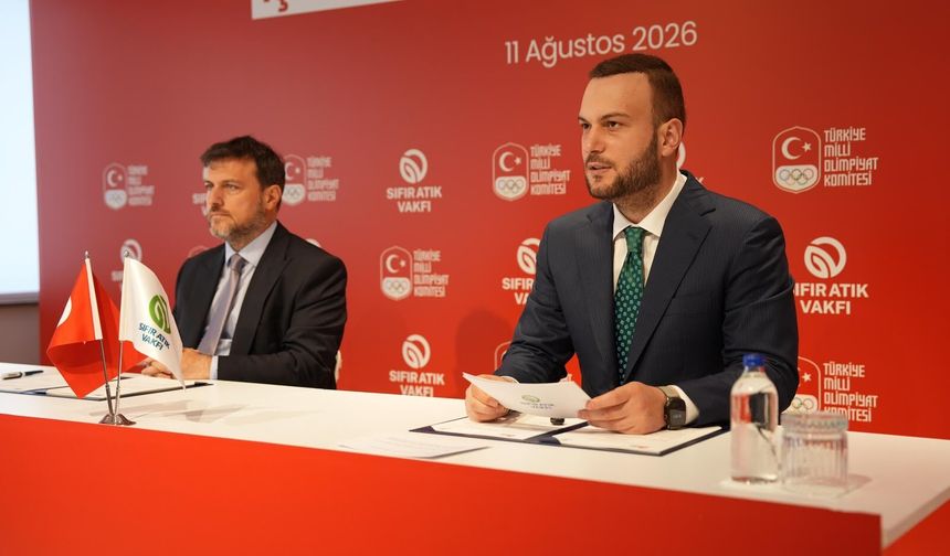 Sıfır Atık Vakfı ile Türkiye Milli Olimpiyat Komitesi arasında işbirliği protokolü