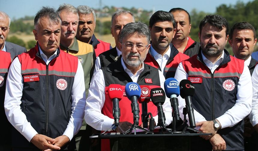 Tarım ve Orman Bakanı Yumaklı, Karabük'te konuştu: