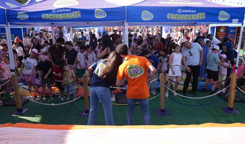 ASELSAN Çocuk Şenliği Nevşehir'de çocuklarla buluştu
