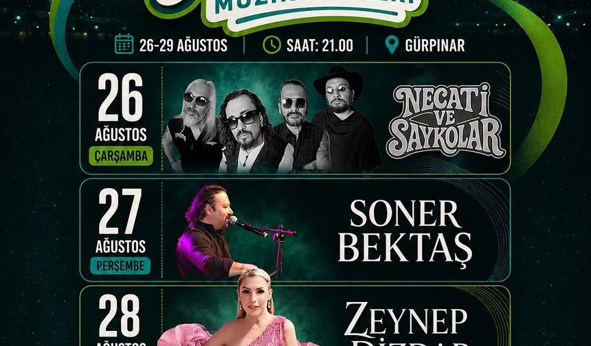 Çivril'de 13 yıl sonra Gürpınar Müzik Günleri yeniden düzenleniyor