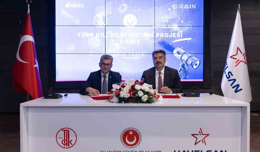 HAVELSAN ile TDK arasında Dijital Dönüşüm ve Yapay Zeka İş Birliği Protokolü imzalandı