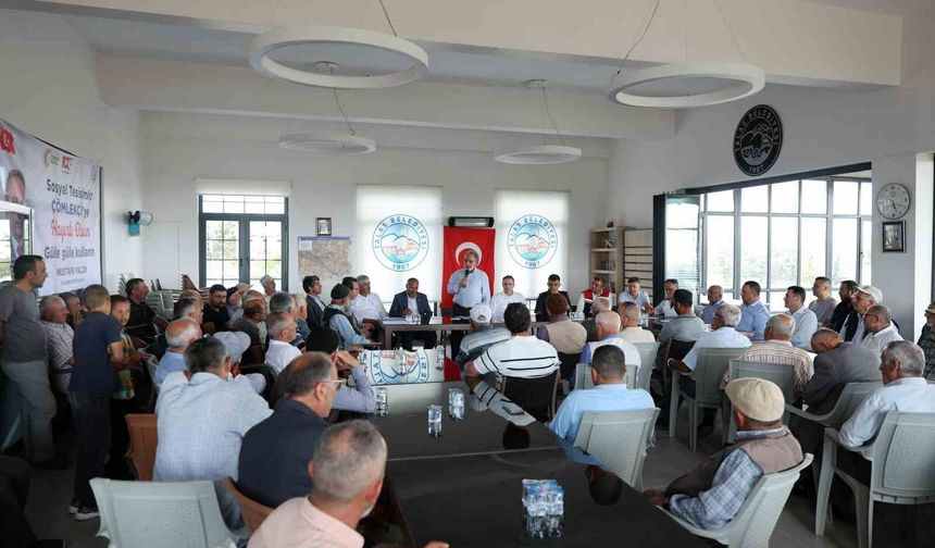 Talas İlçe Tarım ve Orman Müdürü Sağnak: 'Yalçın Başkan ziraat odasından daha fazla hizmet üretiyor'