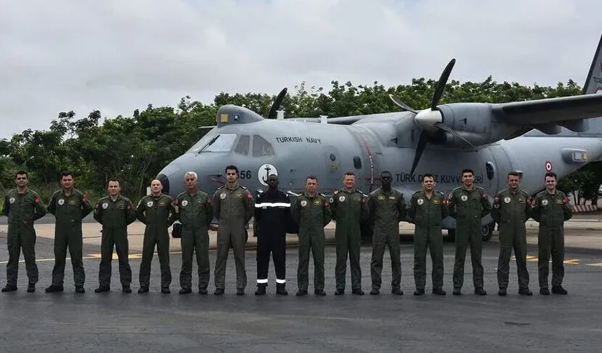 Mehmetçikten Senegal hava sahası ve deniz yetki alanlarında görev uçuşu