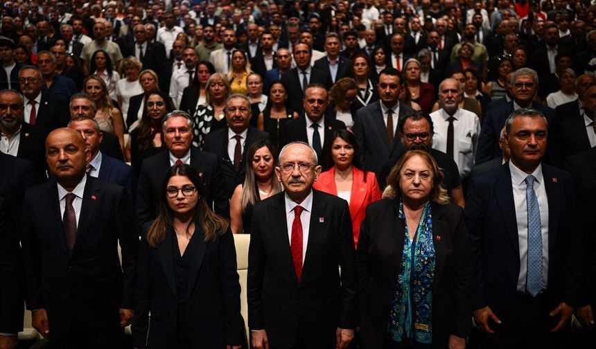 CHP Genel Başkanı Kılıçdaroğlu 'Geçmişin Değerlendirilmesi ve Gelecek Vizyonunun Tespiti' programında konuştu: