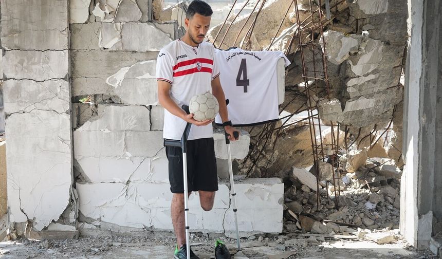 Gazze'deki ampute sporcular, Adidas'ın 'mağdurları görmeyip katilleri öne çıkarmasına' tepkili