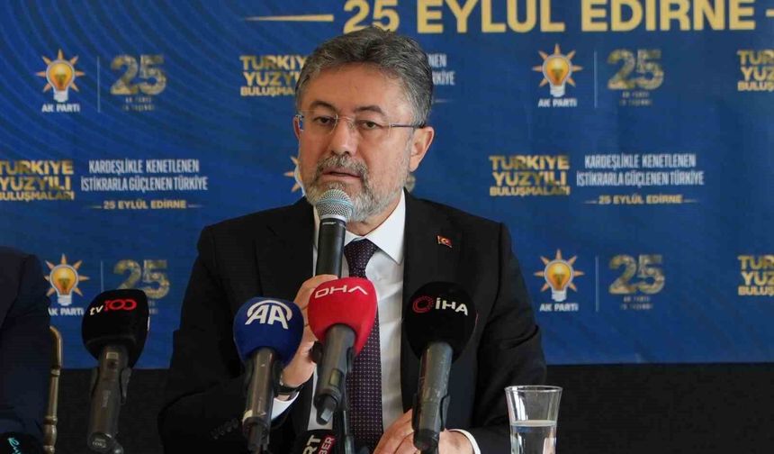 Bakan Yumaklı'dan tır şoförlerinin Schengen vizesi sorununa ilişkin açıklama