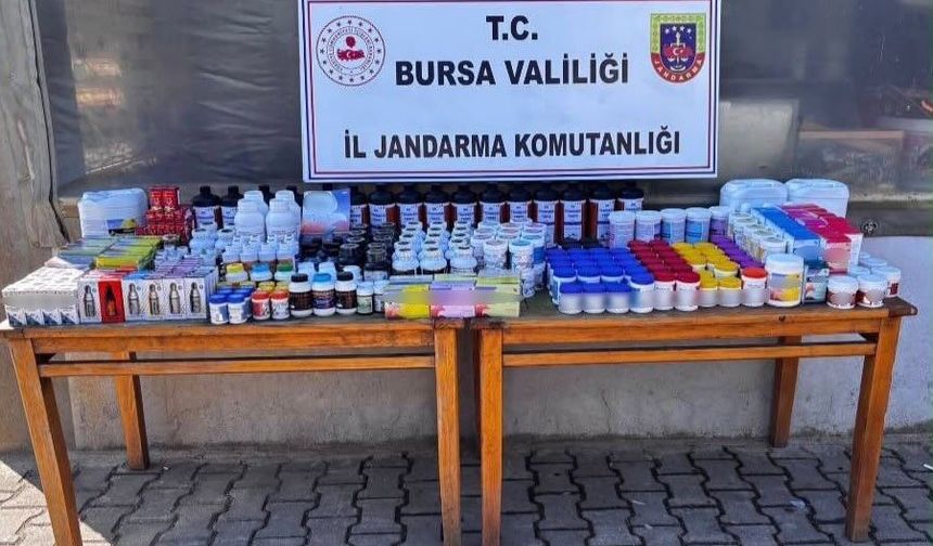 Bursa'da kaçakçılık operasyonu: 1,5 milyon TL değerinde veteriner ilacı ele geçirildi