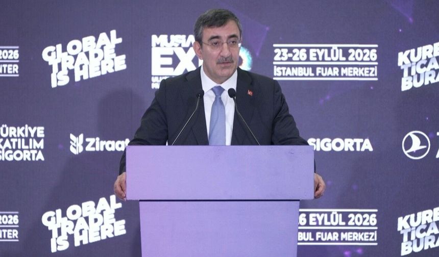 Cumhurbaşkanı Yardımcısı Yılmaz: '2029'da mal ve hizmet ihracatını 450 milyar dolara ulaştırmayı hedefliyoruz'