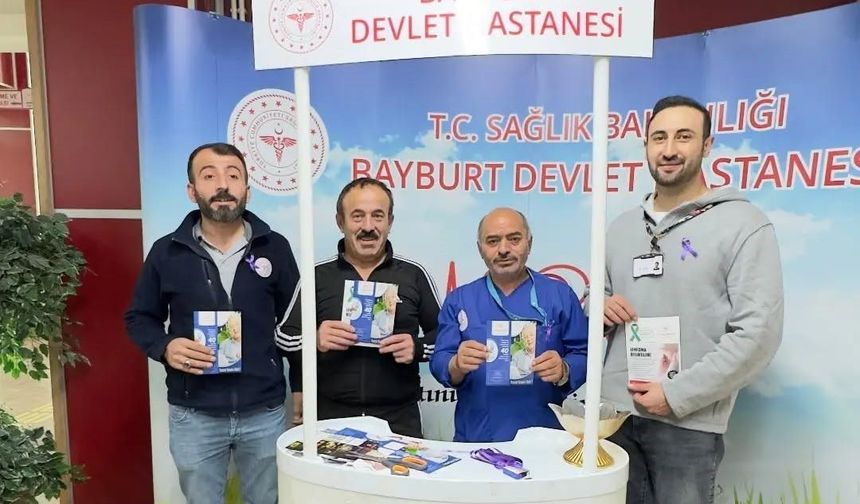 Lenfoma ve prostat kanserine ilişkin vatandaşlara bilgilendirme yapıldı