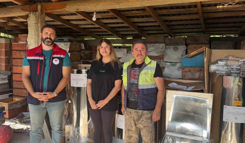 Sinop'ta kadın arıcıya 774 bin TL hibe desteği