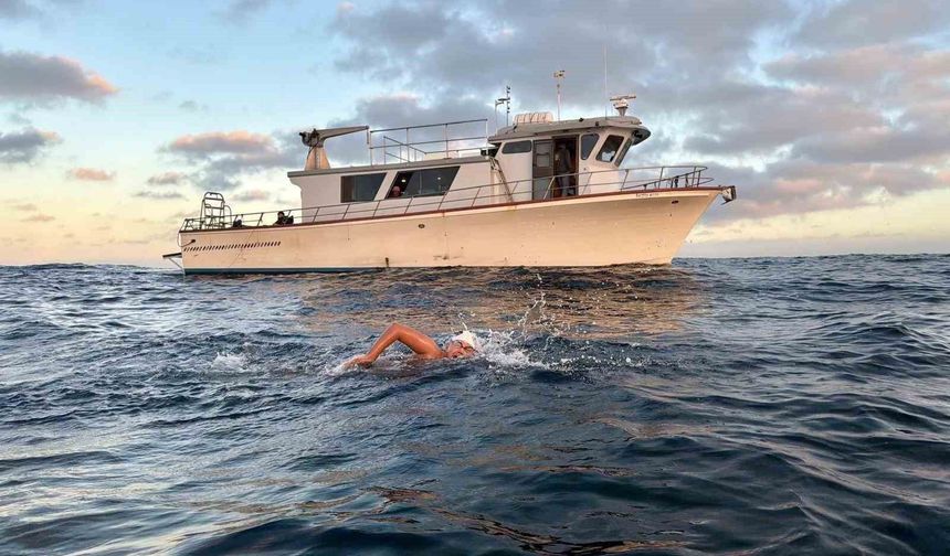 Tuna Tunca, Catalina Kanalı'nı da geçti