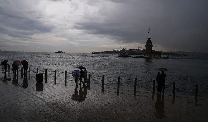 AKOM'dan İstanbul'da cuma günü için sağanak uyarısı