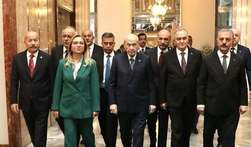 MHP Lideri Devlet Bahçeli, 28. Dönem 5. Yasama Yılı açılışı için TBMM'de