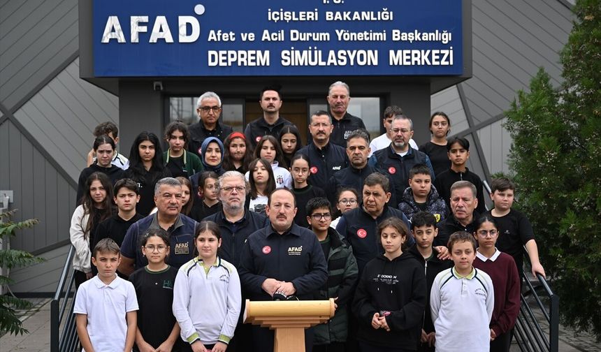 AFAD Başkanı Pehlivan'dan afet farkındalık eğitimlerine ilişkin açıklama: