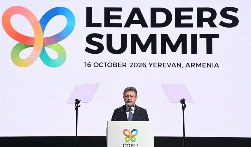 Bakan Yumaklı, BM Biyolojik Çeşitlilik Sözleşmesi 17. Taraflar Konferansı'na katıldı: