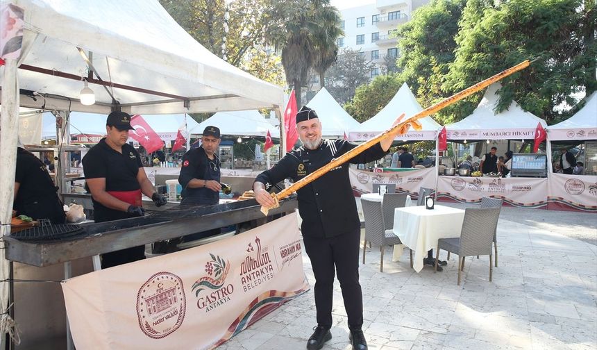 Hatay'da 'Gastro Antakya Kültür ve Gastronomi Festivali' başladı