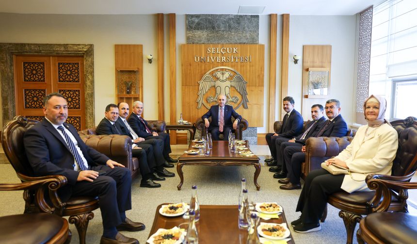 TBMM Başkanı Numan Kurtulmuş, Selçuk Üniversitesi 2026-2027 Akademik Yıl Açılış Töreni'nde konuştu: