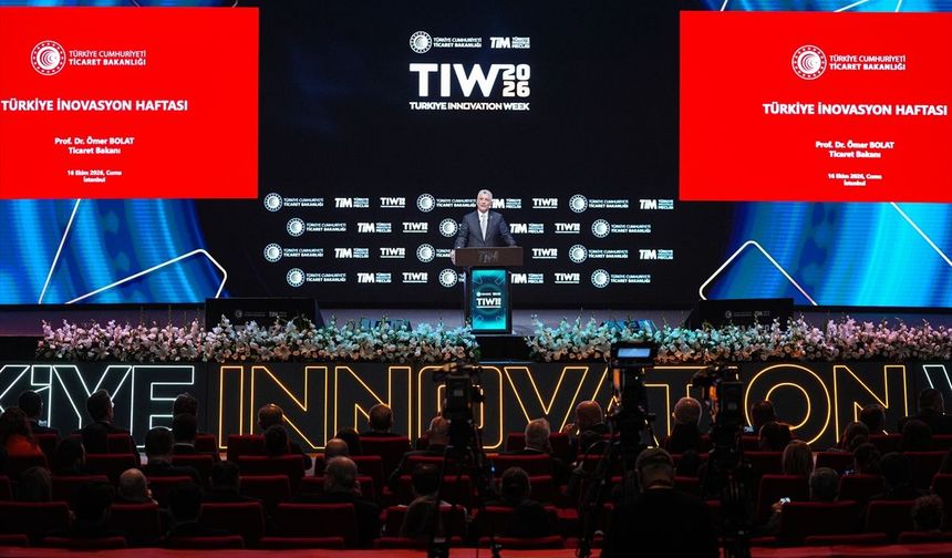 Ticaret Bakanı Bolat Türkiye Innovation Week 2026'da konuştu: