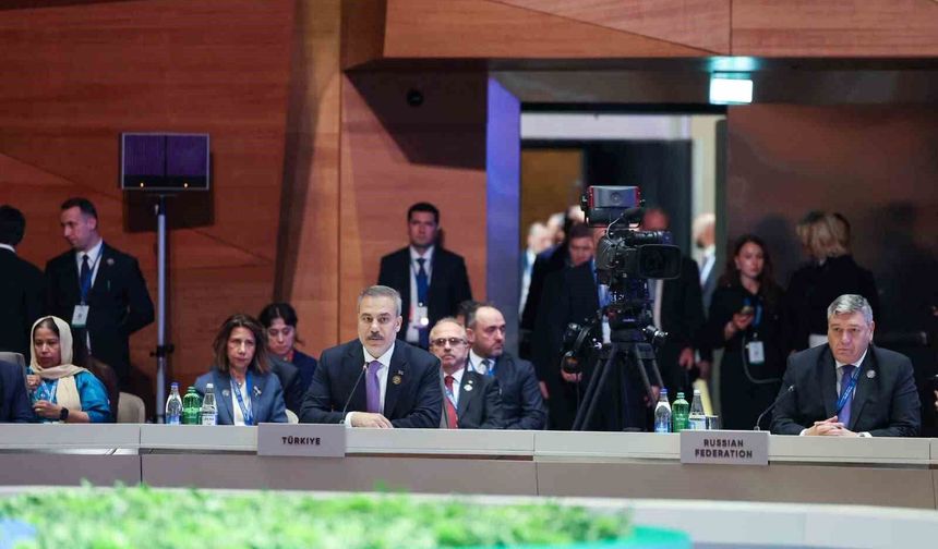 Dışişleri Bakanı Fidan: 'Filistin'in haklarını desteklemek için kararlı bir tutum sergilemeliyiz'