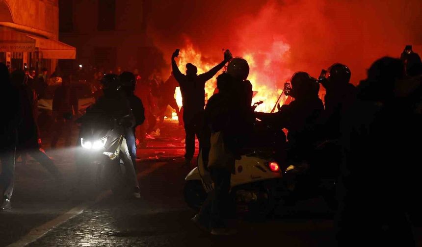 Fransa'daki protestolarda 1 kişi öldü, bin 800'den fazla kişi gözaltına alındı