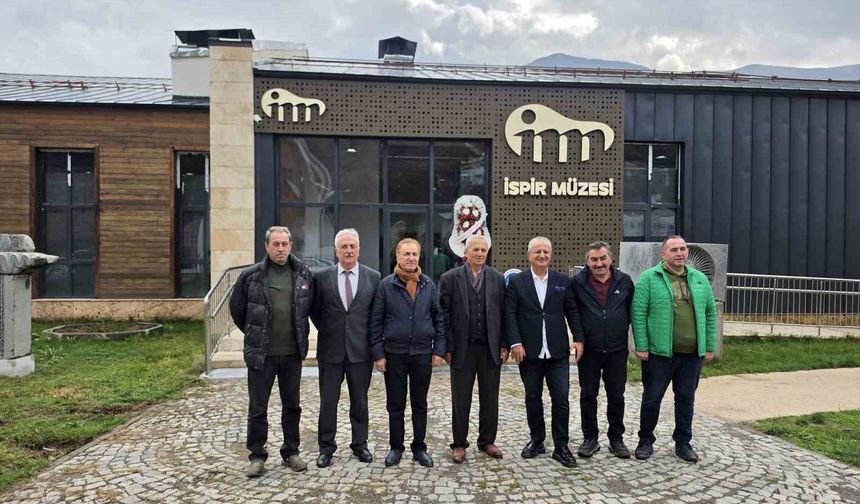 İspir müzesi cumhuriyet coşkusuyla kapılarını açtı