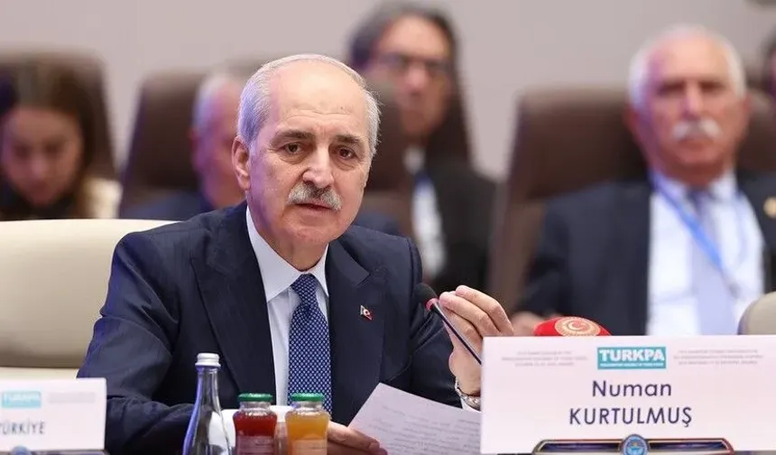 TBMM Başkanı Kurtulmuş: Tüm insanlığın kurtuluşu, adil bir dünya sisteminin kurulmasından geçiyor