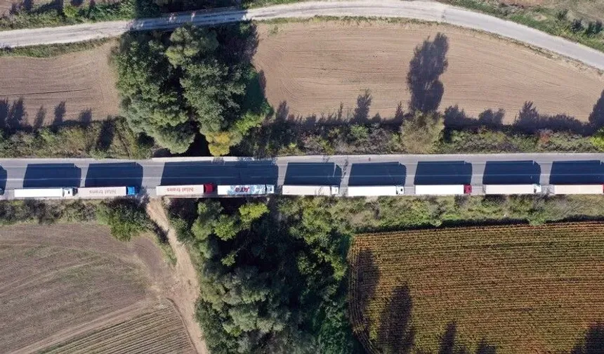 Üç bakanlık, tır sürücülerinin Schengen vizesi sorunlarını yakından takip ediyor