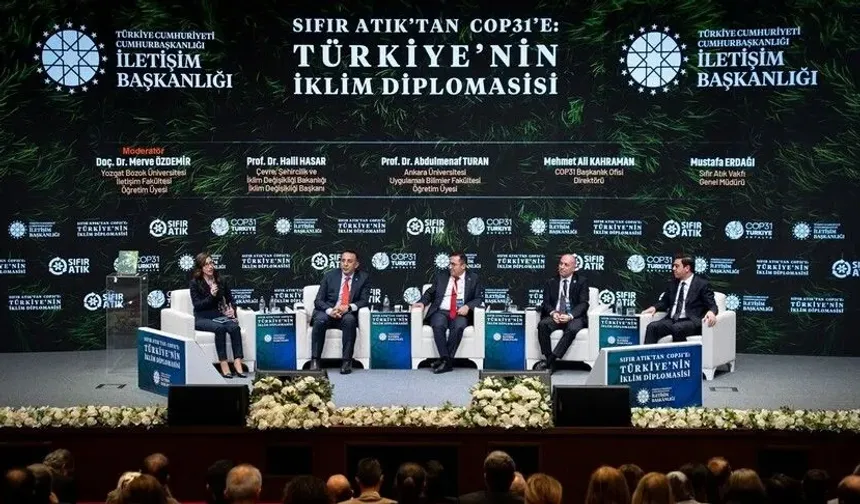 Cumhurbaşkanlığı İletişim Başkanlığında "Sıfır Atık'tan COP31'e: Türkiye'nin İklim Diplomasisi" paneli düzenlendi