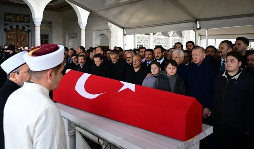 Cumhurbaşkanı Erdoğan, Üsküdar Belediye Başkan Vekili Gültekin'in cenaze törenine katıldı