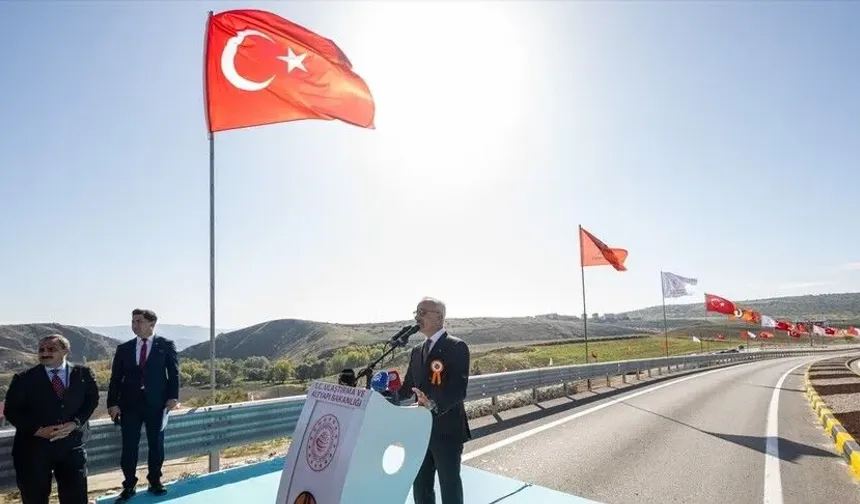 Korgun-Kurşunlu yolunun resmi açılışı yapıldı