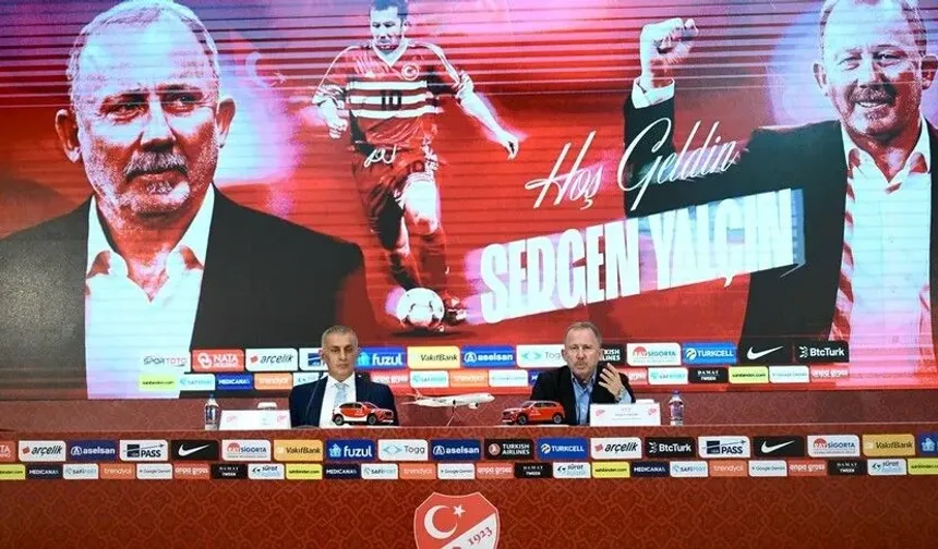 TFF, teknik direktör Sergen Yalçın ile 4 yıllık sözleşme imzaladı