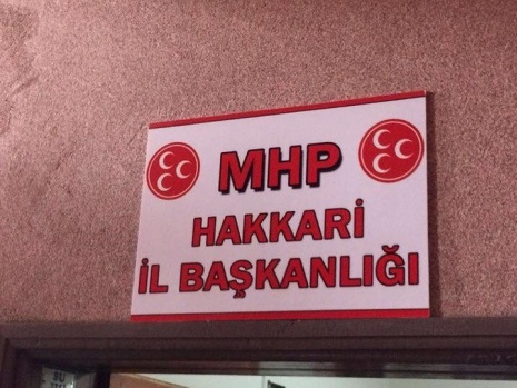 MHP Hakkari İl Başkanlığının Açılışı yapıldı